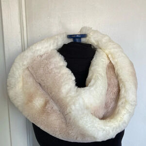 Badgley Mischka Faux Fur Scarf